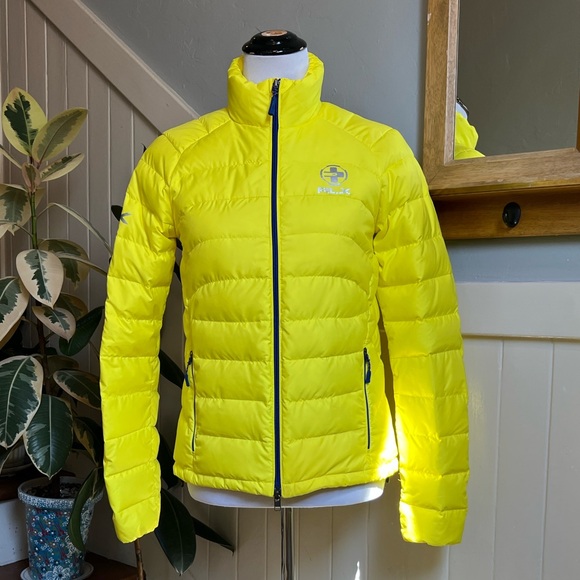 RLX Ralph Lauren Bright Yellow Puffer Jacket - Picture 1 of 15
